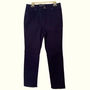 Style & Co. Women's Straight Leg Jeans - Dark Blue